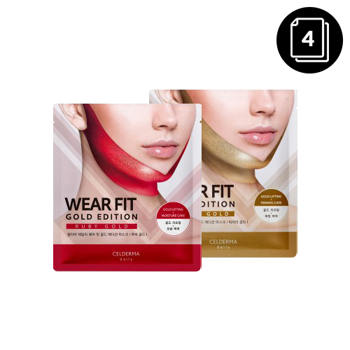 CELDERMA daily Wear Fit Gold Edition Mask CELDERMA daily Wear Fit Gold Edition Mask